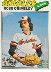 1977 Topps Baseball Cards      572     Ross Grimsley